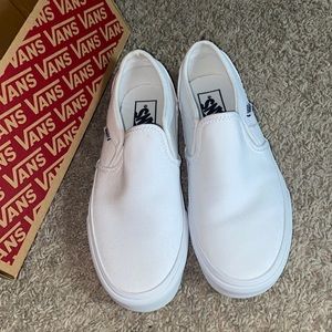 Brand new white vans
